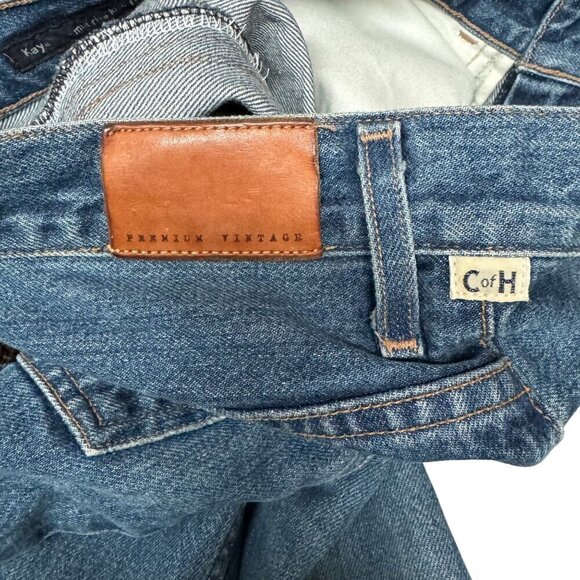 Premium Vintage Citizens Of Humanity Kaya Mid Rise Kick Flare Jeans Size 24 - Picture 8 of 8